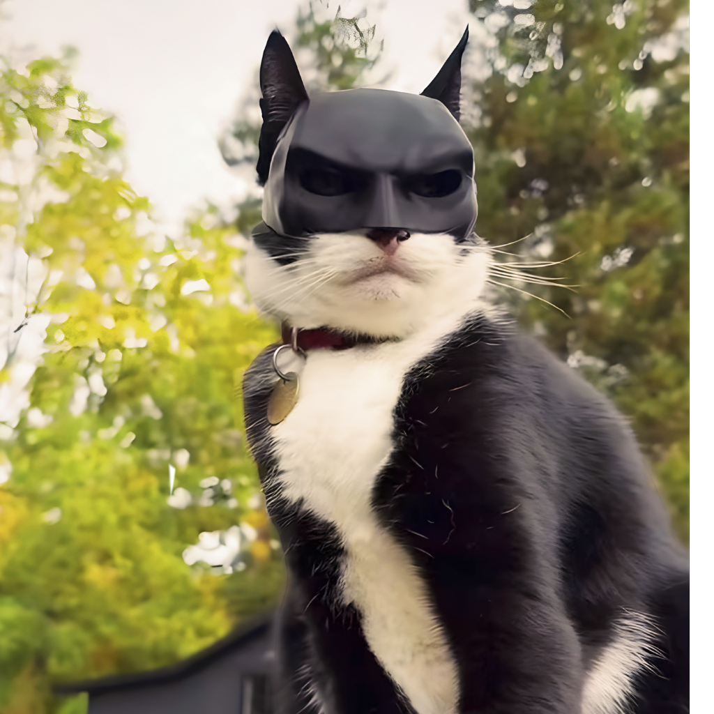 Batman Mask For Cats