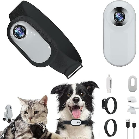 HD 1080P Pet Collar Camera