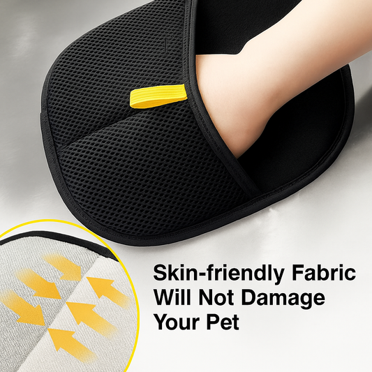 Electrostatic Pet Hair Grooming Gloves