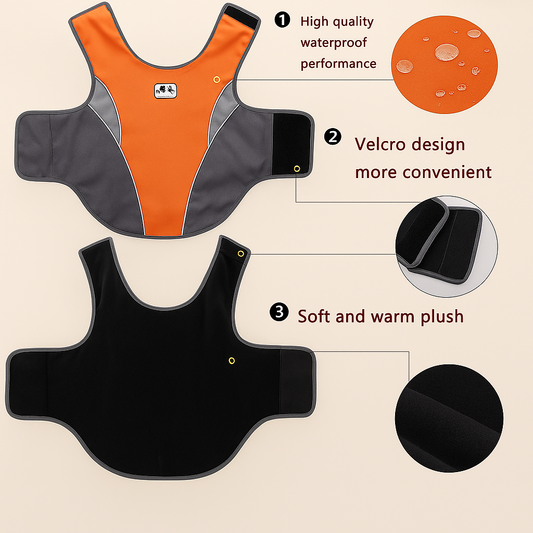 Waterproof Dog Raincoat and Insulated Jacket