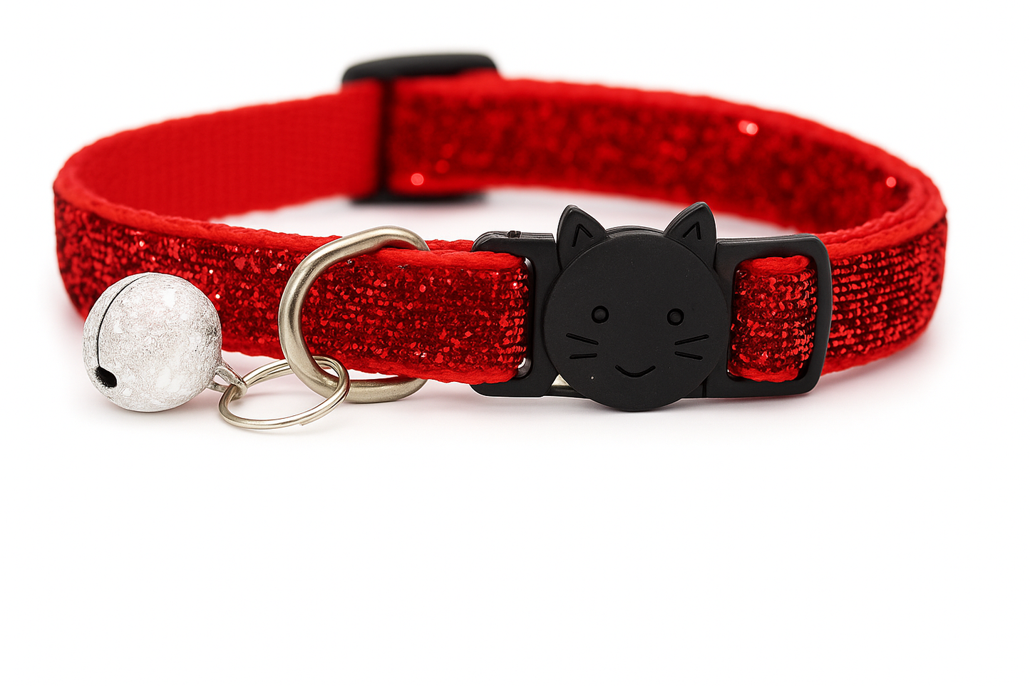 Shiny Cat Collar with Bell