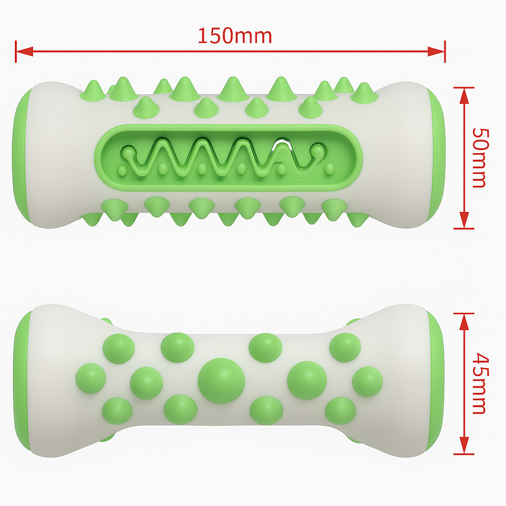 Pet Dog Chew Toy Molar Toothbrush