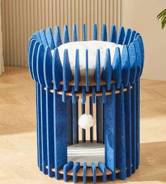 Felt Cat Scratch Nest