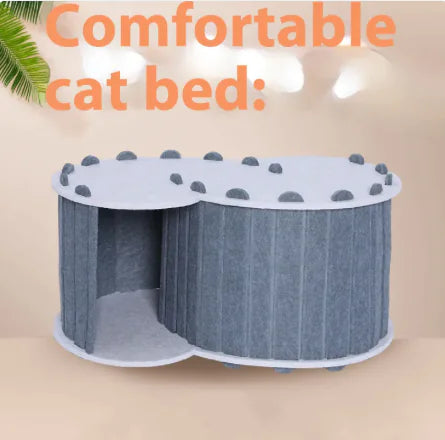 Foldable Felt Cat Nest