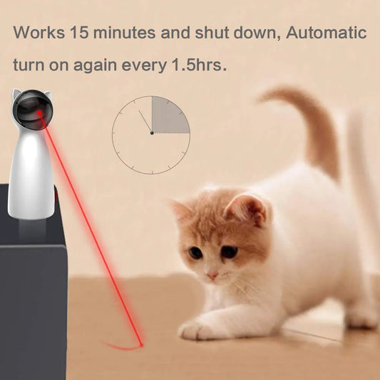 Interactive Cat Laser Teasing Toy