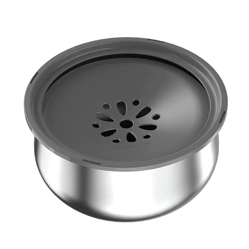 Spill-Proof Stainless Steel Water Bowl