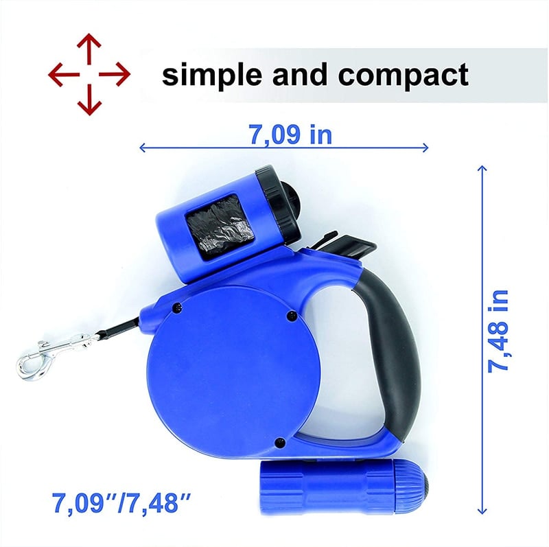 Multi-Function Telescopic Dog Traction Belt