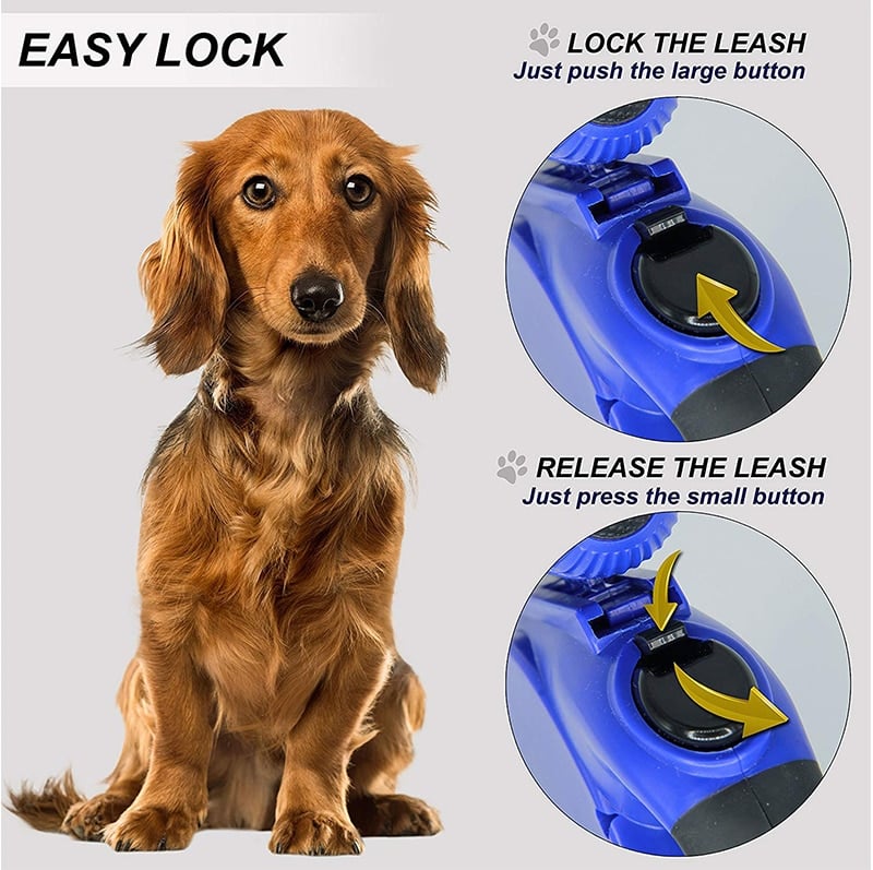 Multi-Function Telescopic Dog Traction Belt