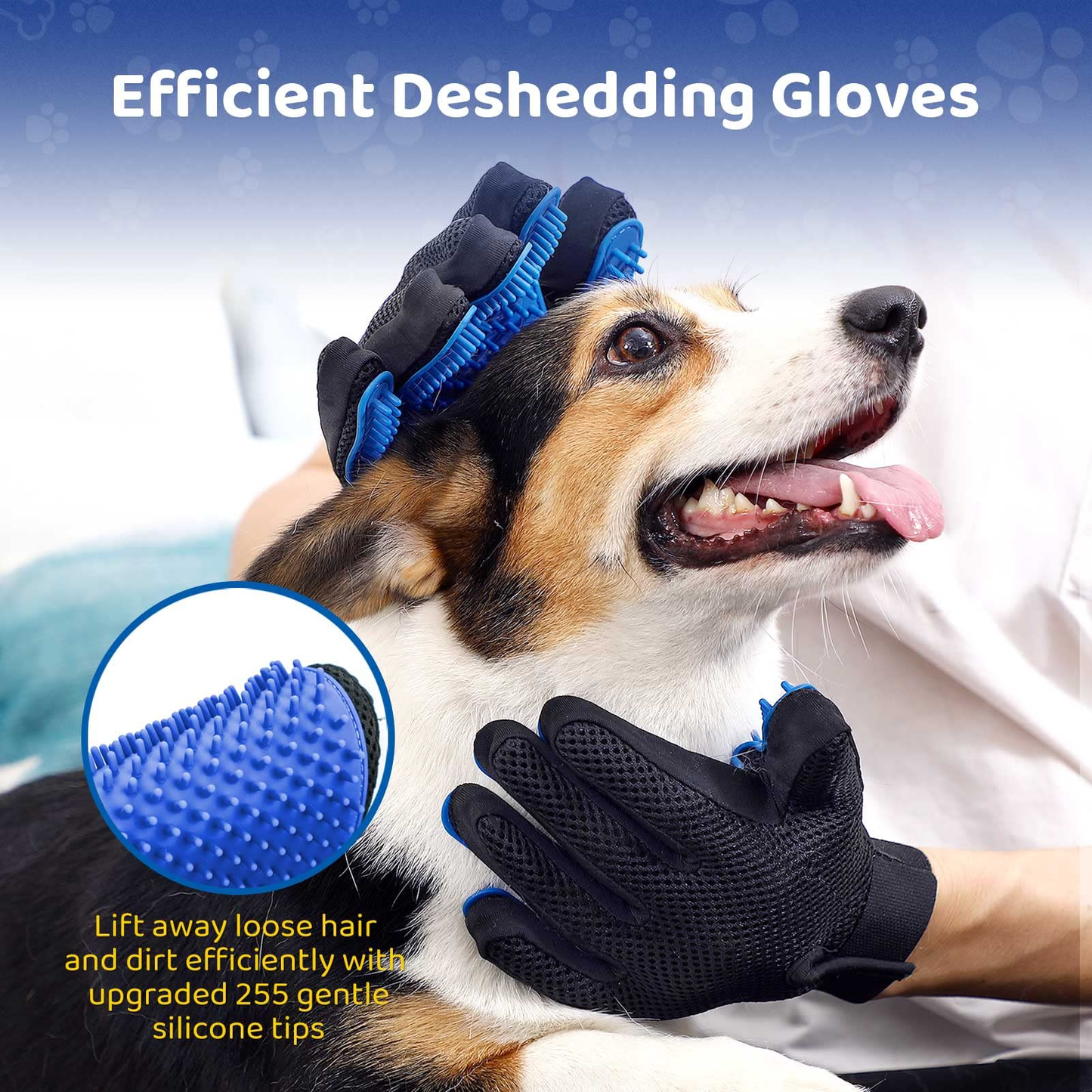 Easy Pet Grooming Gloves