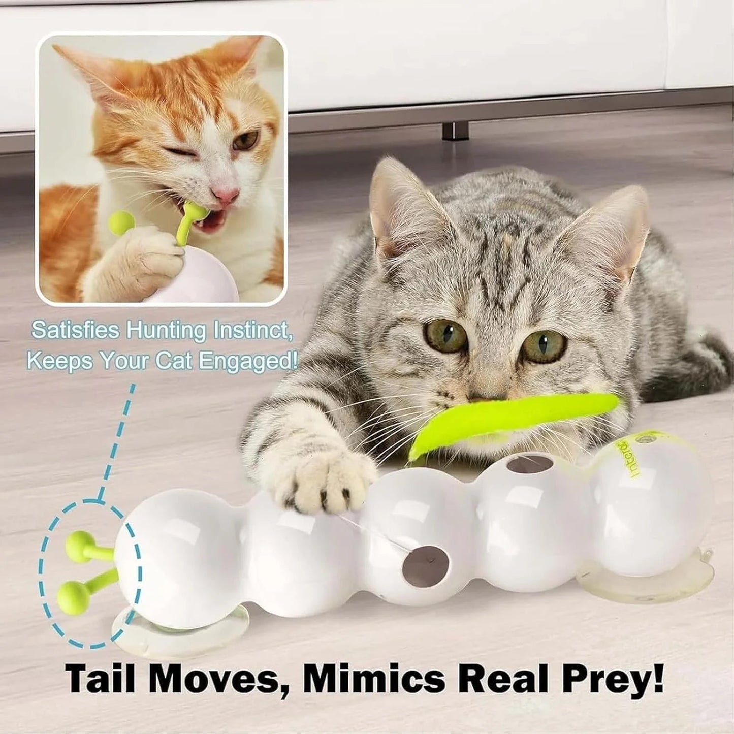 Smart Sensor Cat Teaser Toy
