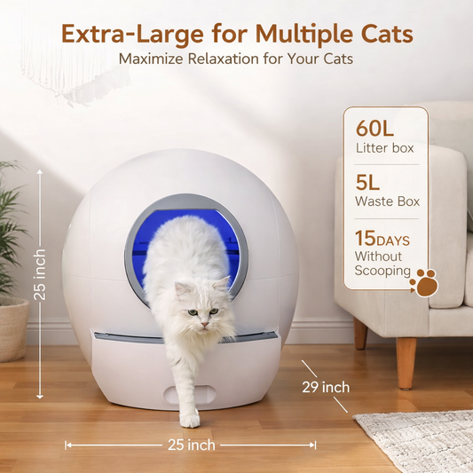 SMARTELF™ Automatic Self-Cleaning Cat Litter Box