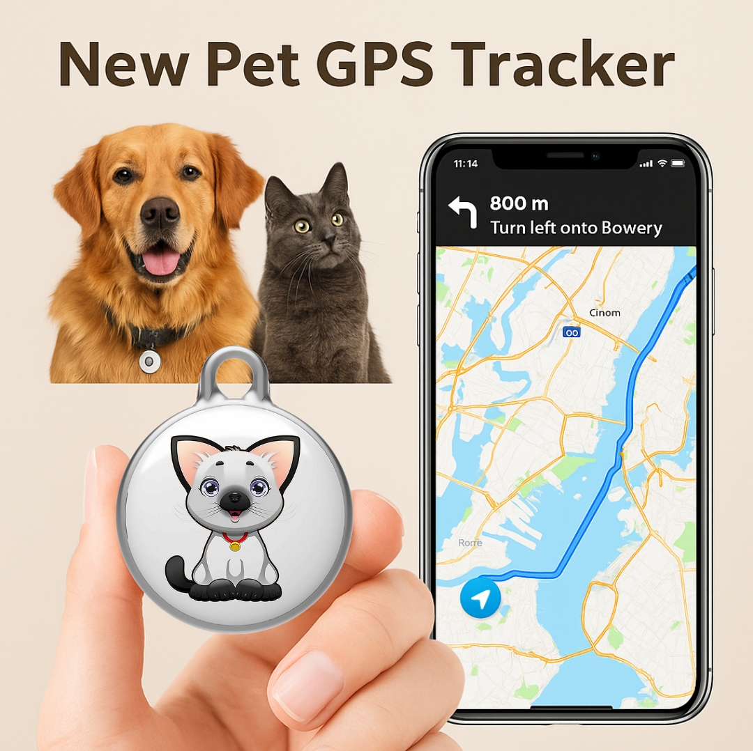 Smart Waterproof Pet GPS Tracker