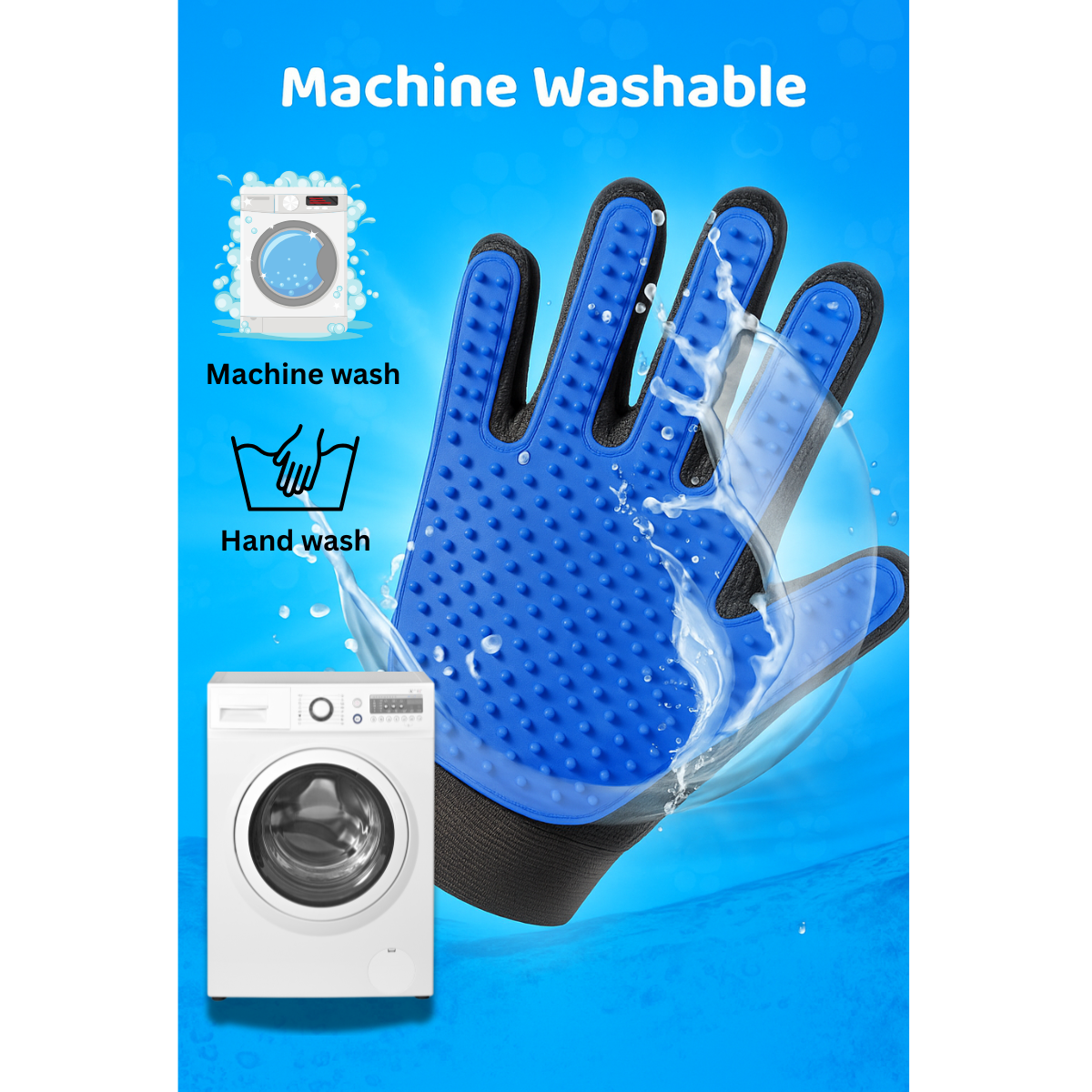 Easy Pet Grooming Gloves