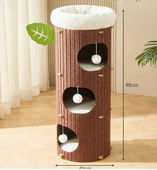 Felt Cat Scratch Nest