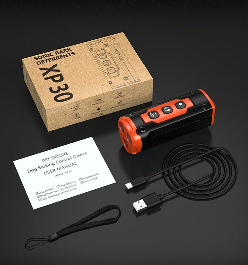 Pet-Friendly Bark Deterrent and Obedience Trainer