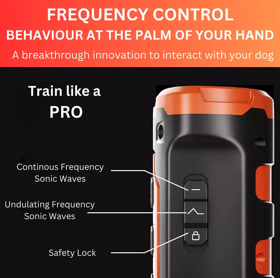 Pet-Friendly Bark Deterrent and Obedience Trainer
