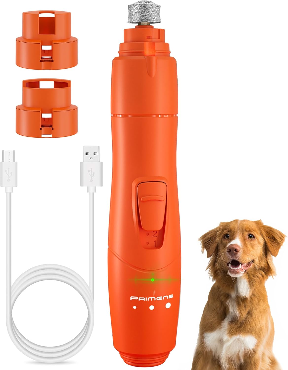 Dog Nail Grinder with LED Light