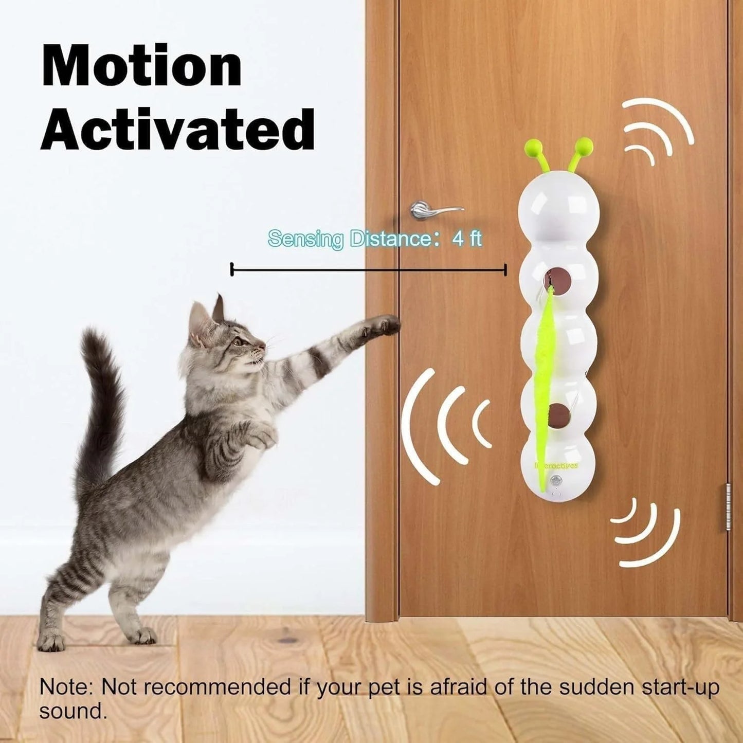 Smart Sensor Cat Teaser Toy