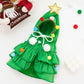 Autumn and winter Christmas pet clothes