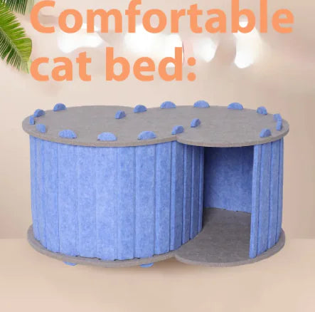 Foldable Felt Cat Nest