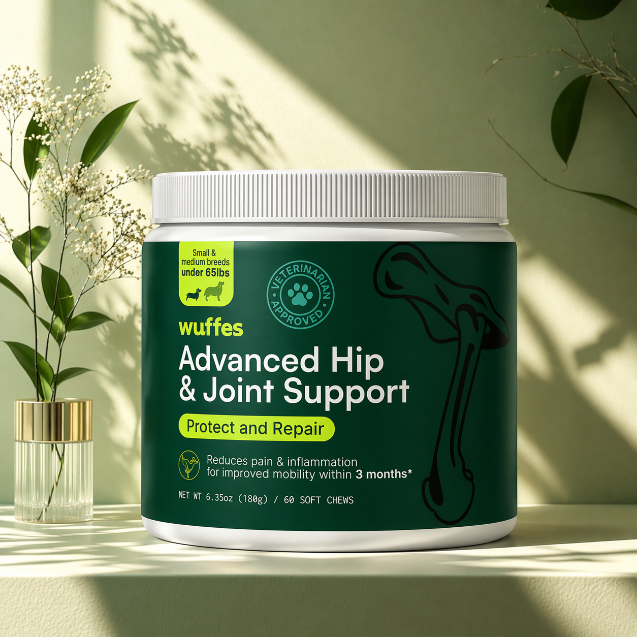 Wuffes Advanced Hip and Joint Support Chews