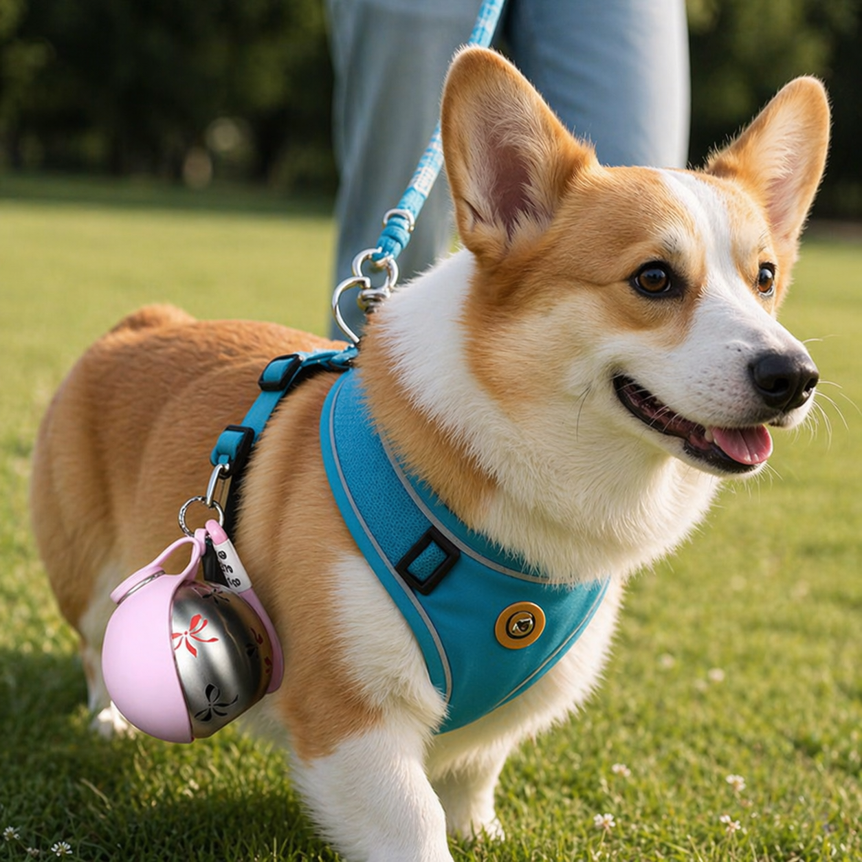 Stainless Steel Portable Pet Water Bottle