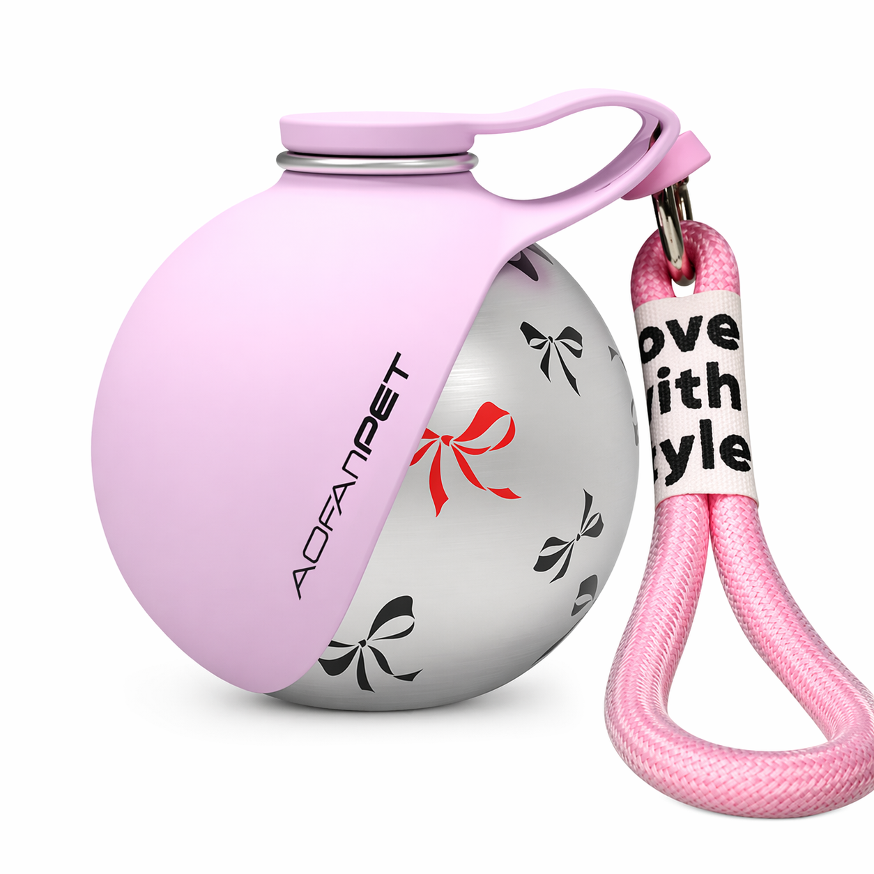 Stainless Steel Portable Pet Water Bottle