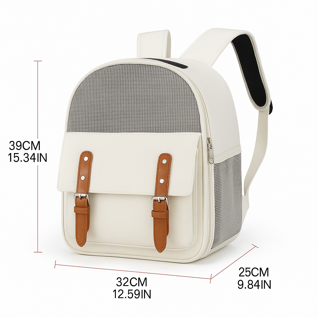 Scratch-Resistant Cat Backpack for Outdoor