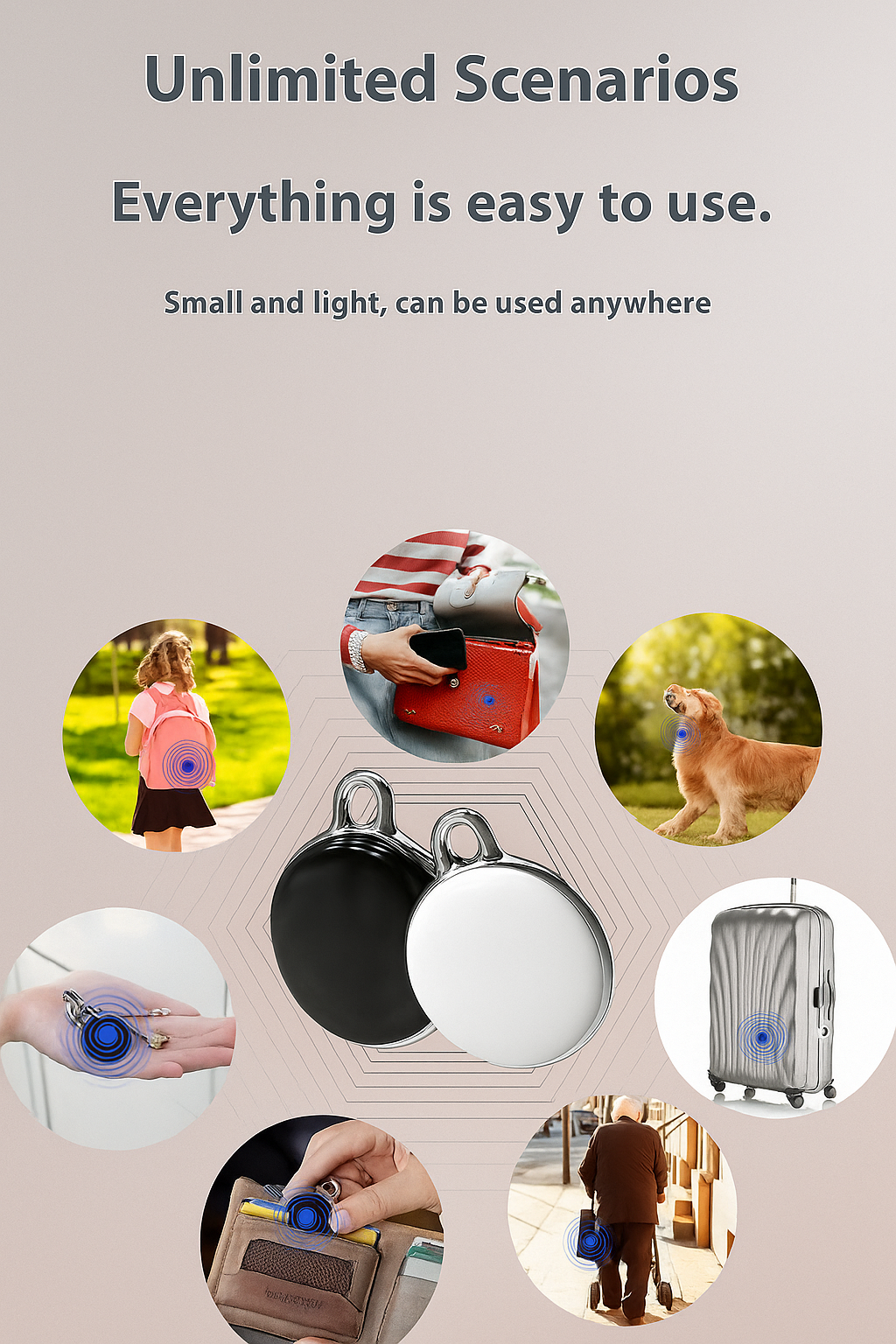 Smart Waterproof Pet GPS Tracker