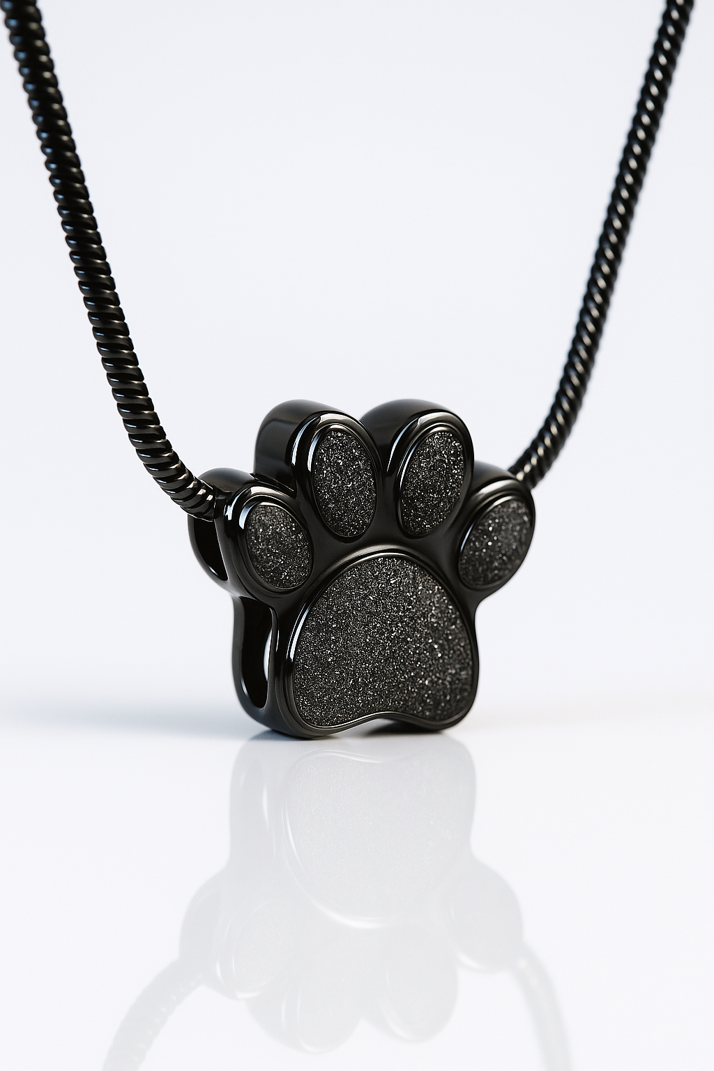 Paw Print Pendant Necklace