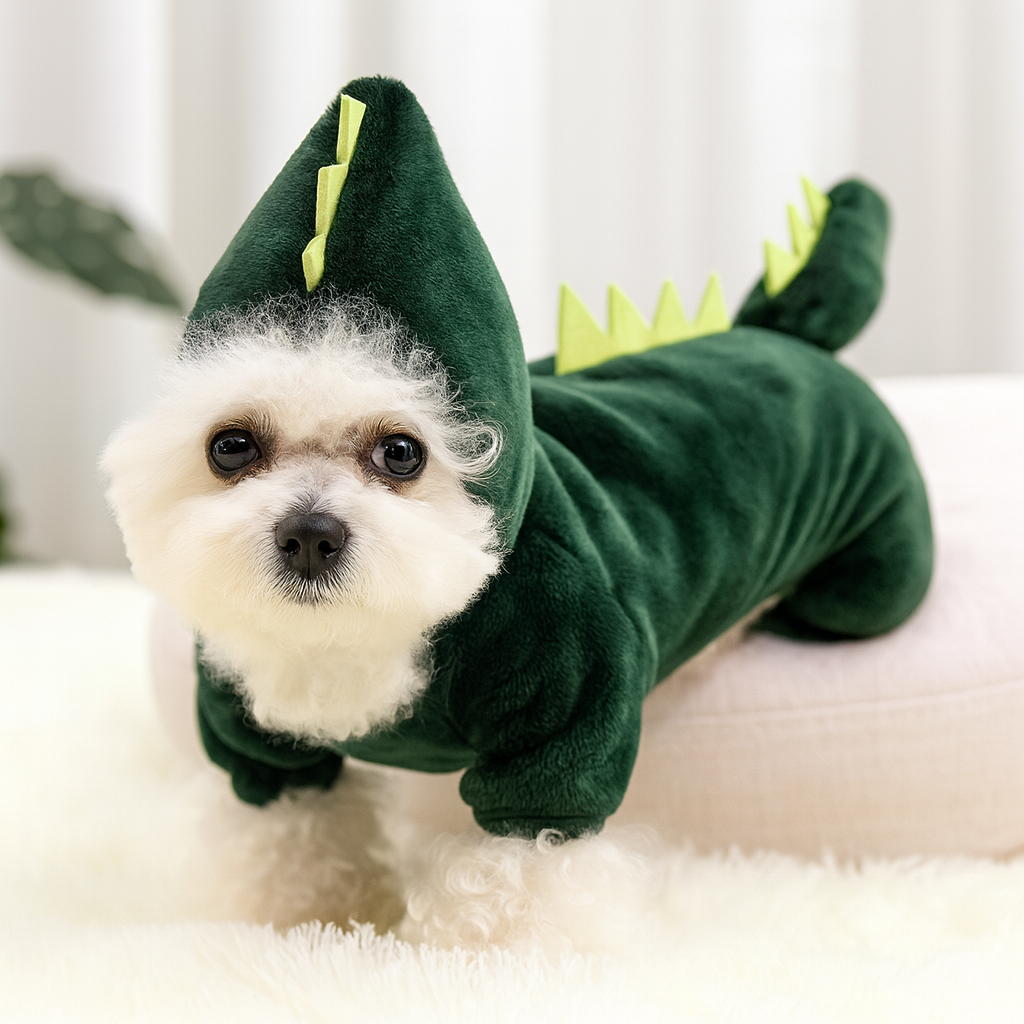 Cozy Dinosaur Winter Apparel