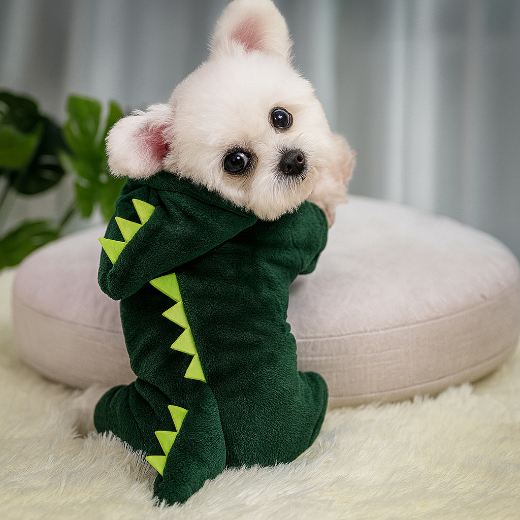 Cozy Dinosaur Winter Apparel