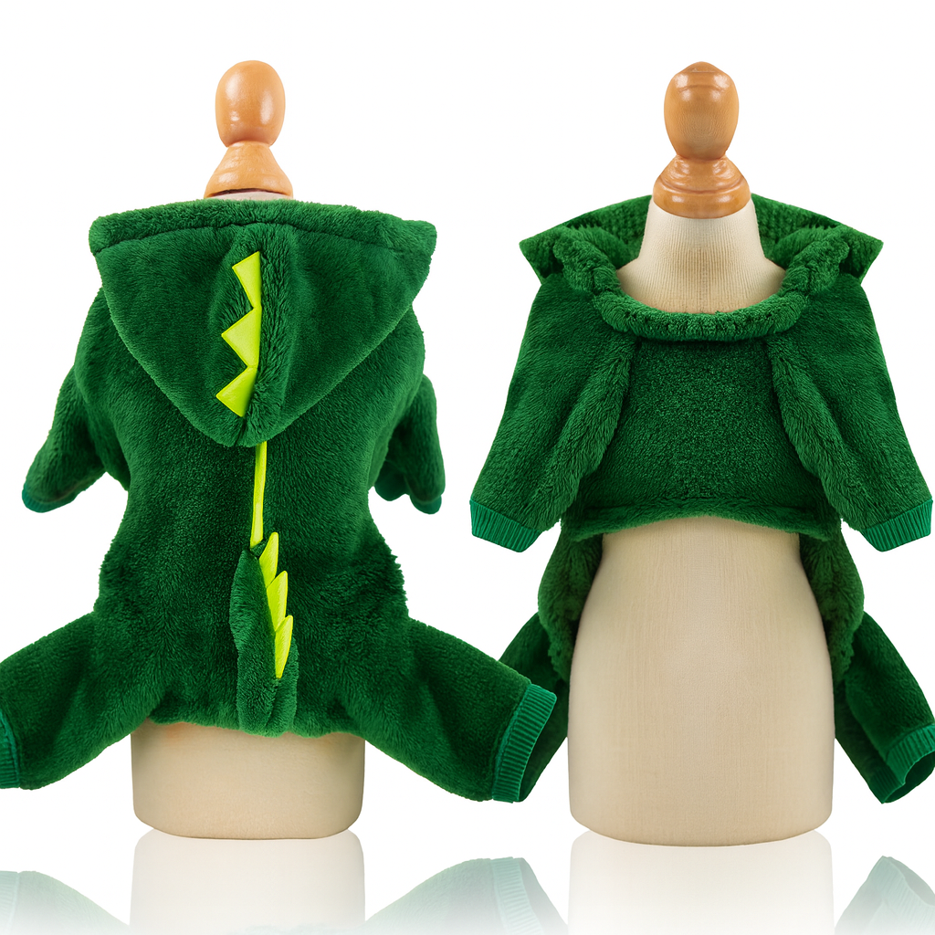 Cozy Dinosaur Winter Apparel