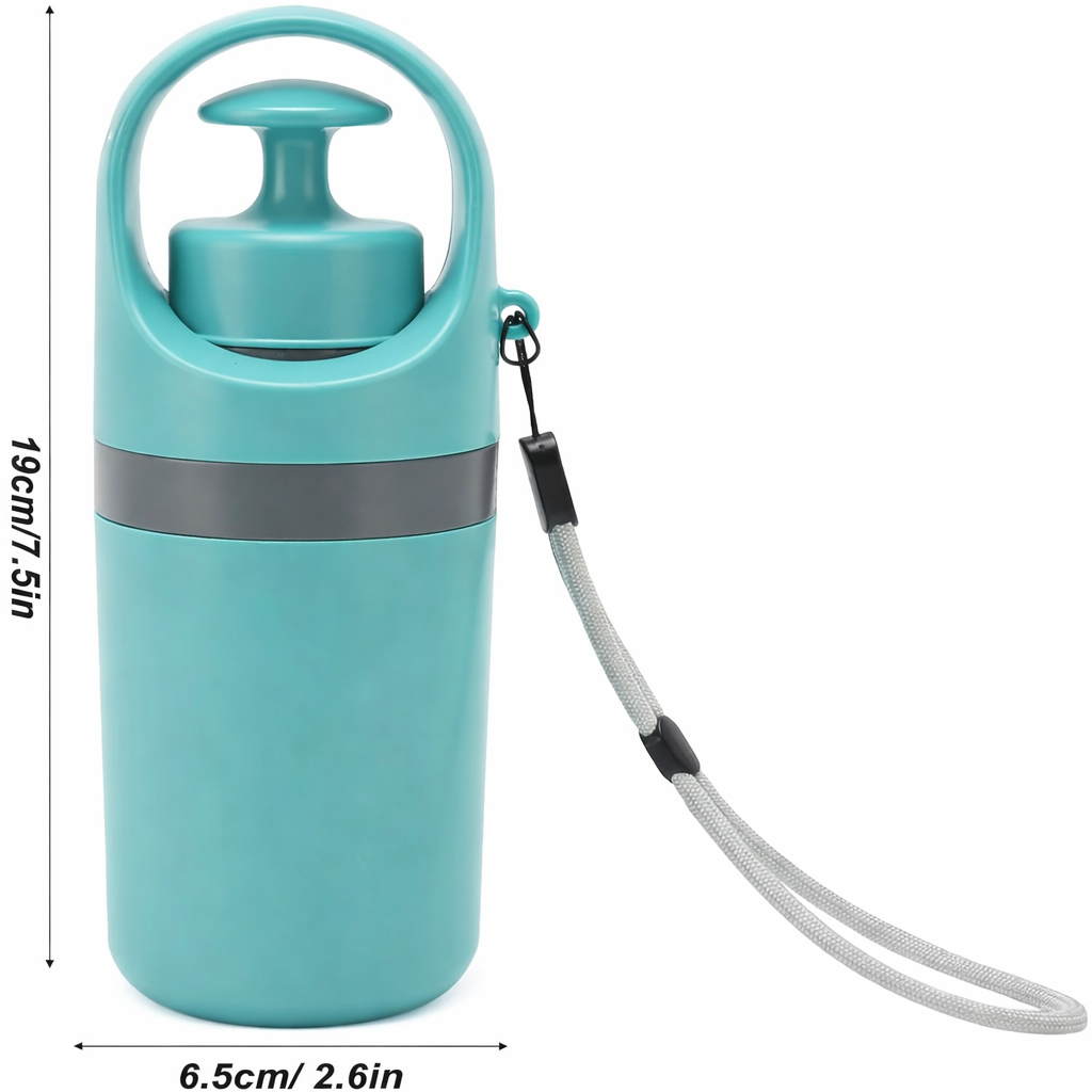 No-Touch Pooper Scooper with Built-In Waste Bag Dispenser
