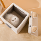 Modern Space-Saving Foldable Pet House