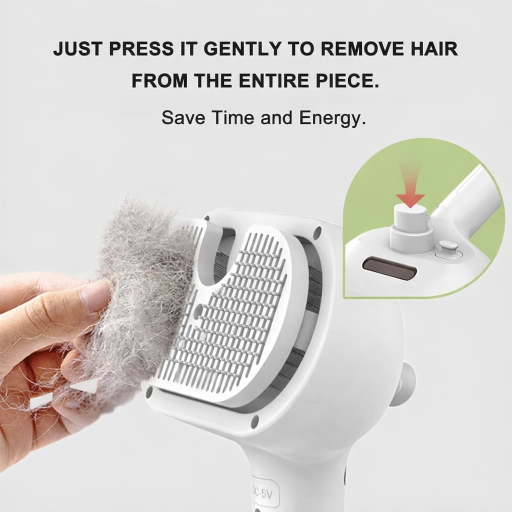 Pet Hair Spray Brush