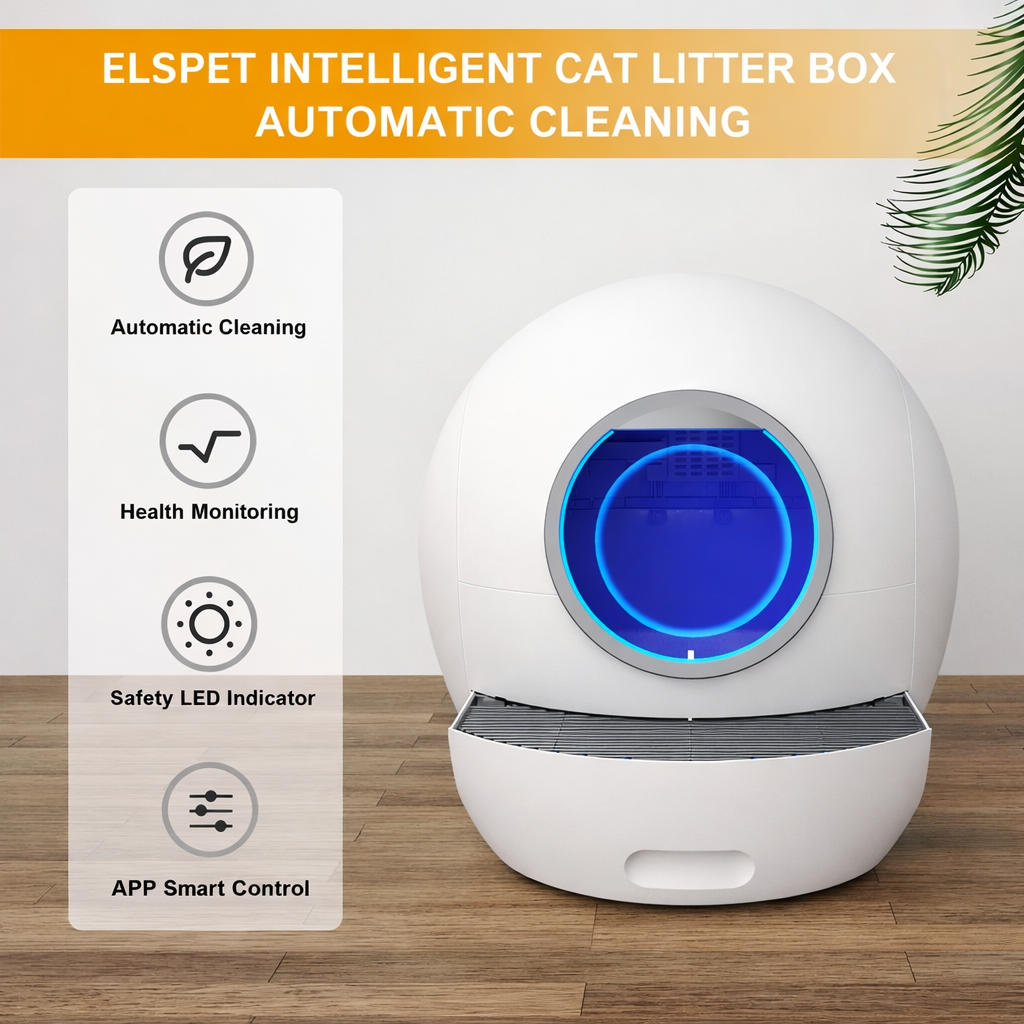 SMARTELF™ Automatic Self-Cleaning Cat Litter Box