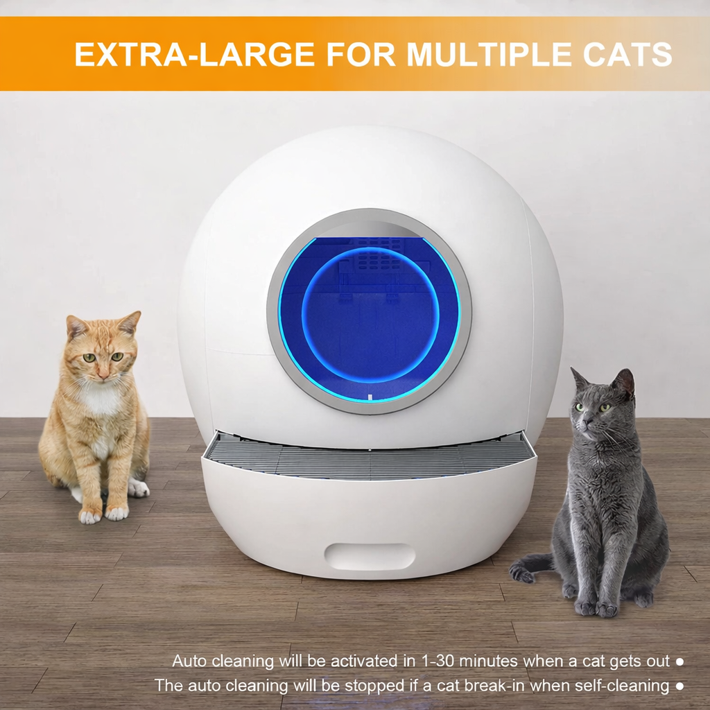 SMARTELF™ Automatic Self-Cleaning Cat Litter Box