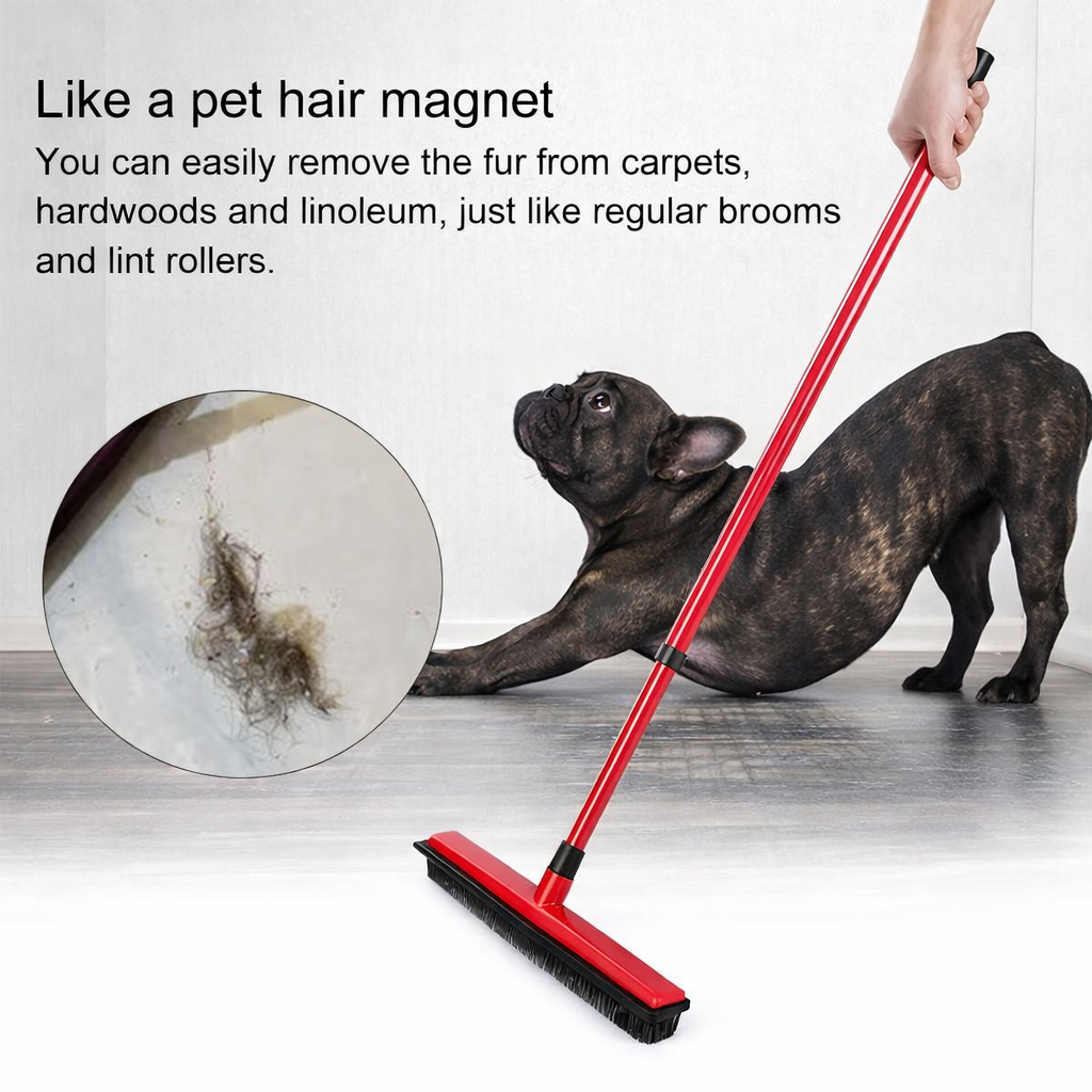 Adjustable Pet Hair Removal Broom