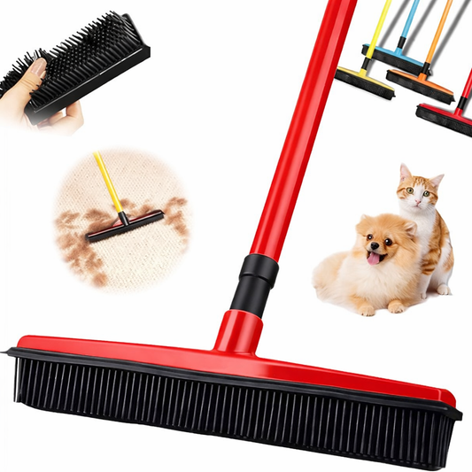 Adjustable Pet Hair Removal Broom