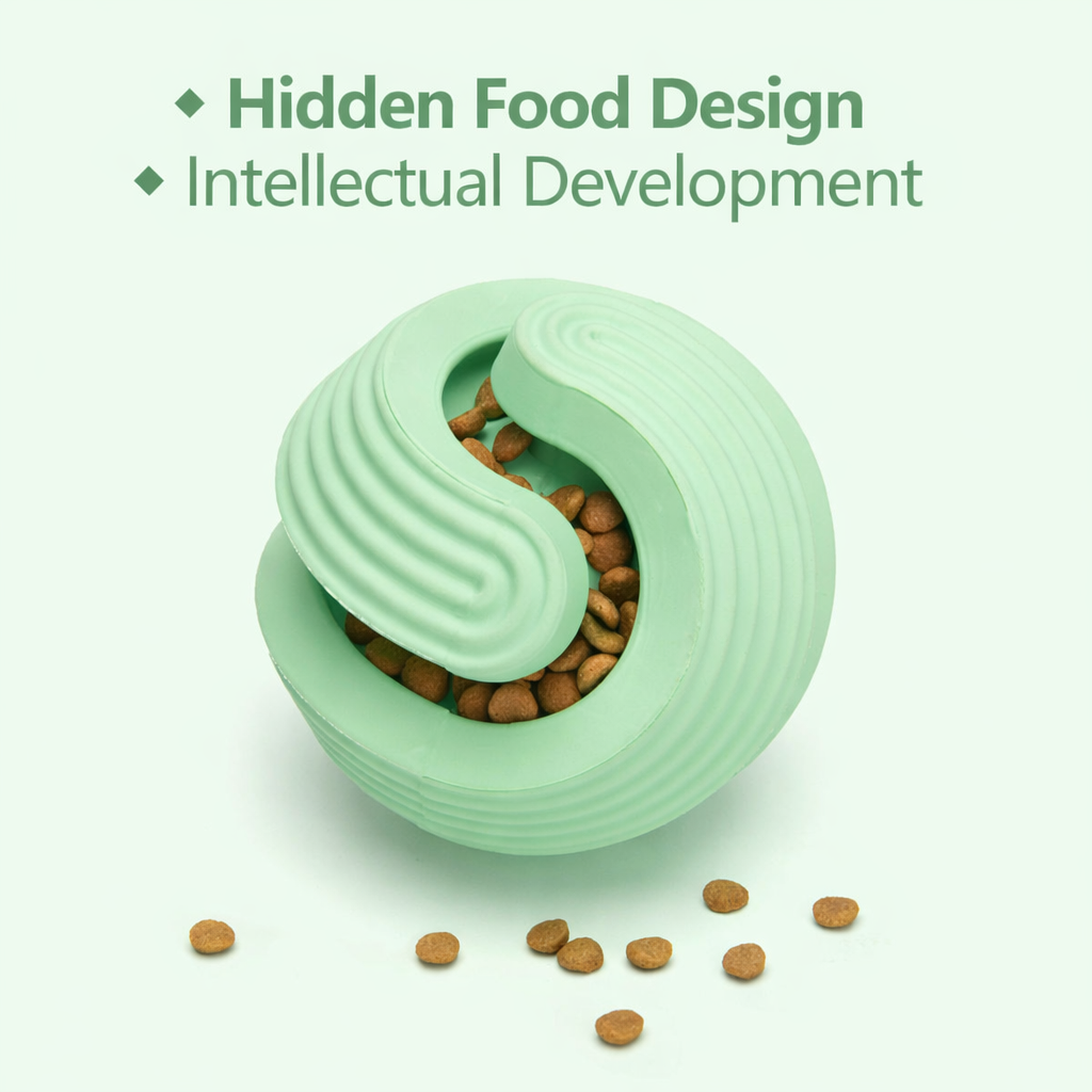 Bite-Resistant Dog Toy Ball for Teeth Cleaning