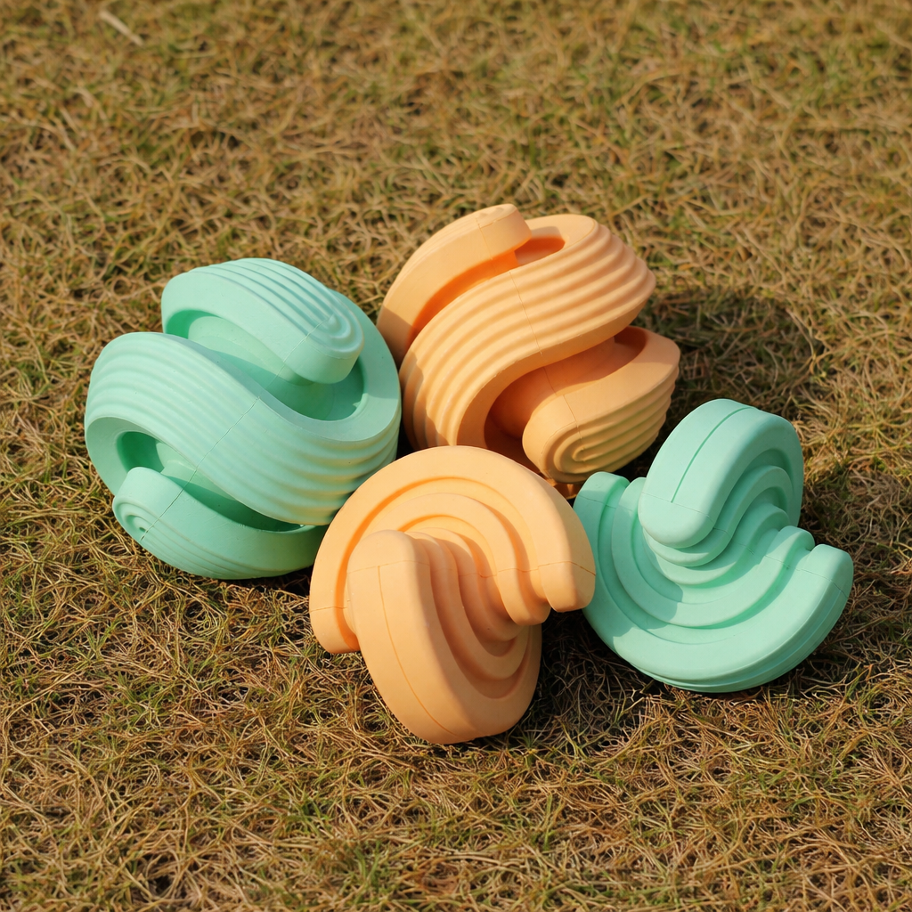 Bite-Resistant Dog Toy Ball for Teeth Cleaning