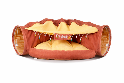 2-in-1 Cat Tunnel & Cozy Nest