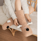 Warm Fabric Plush Dog Socks