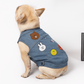 Denim Embroidered Casual Vest