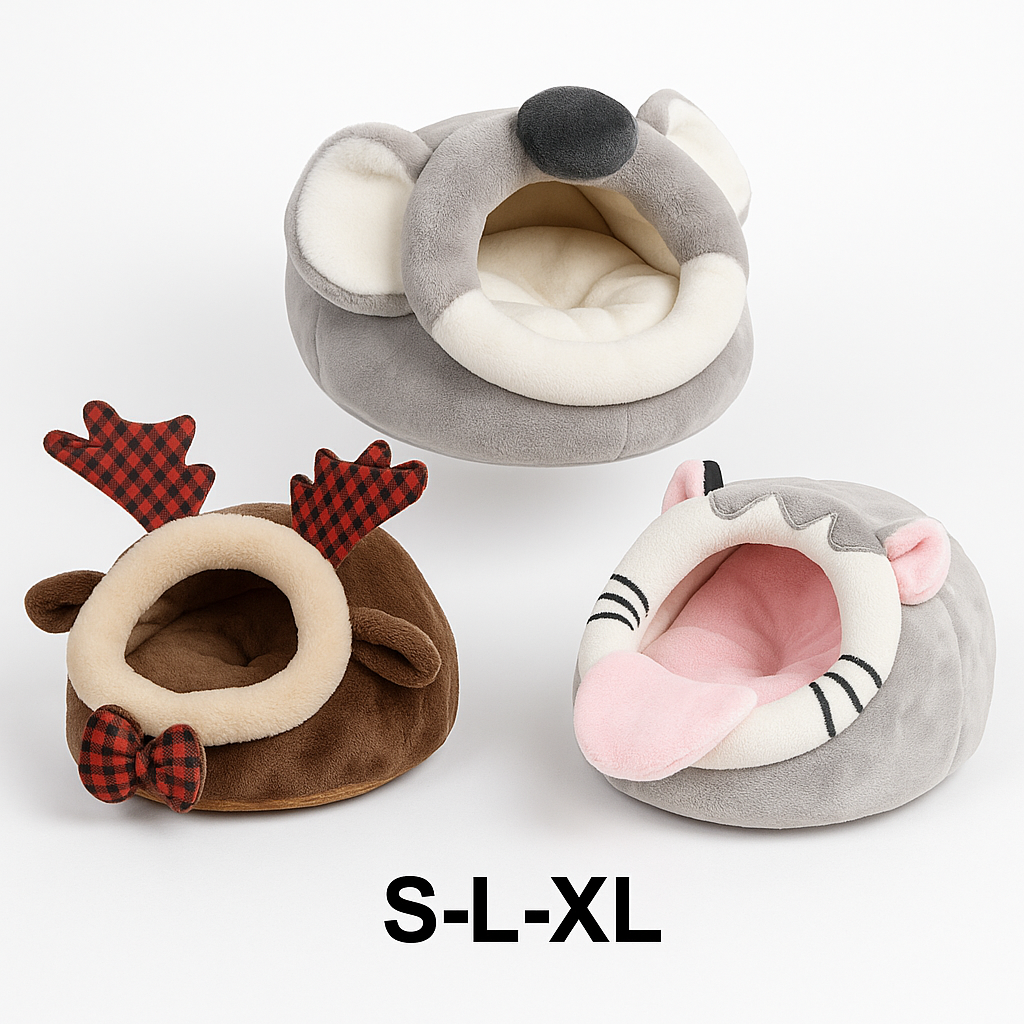 Soft Cozy Warm Bed for Small Animals