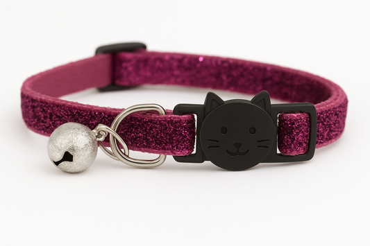 Shiny Cat Collar with Bell
