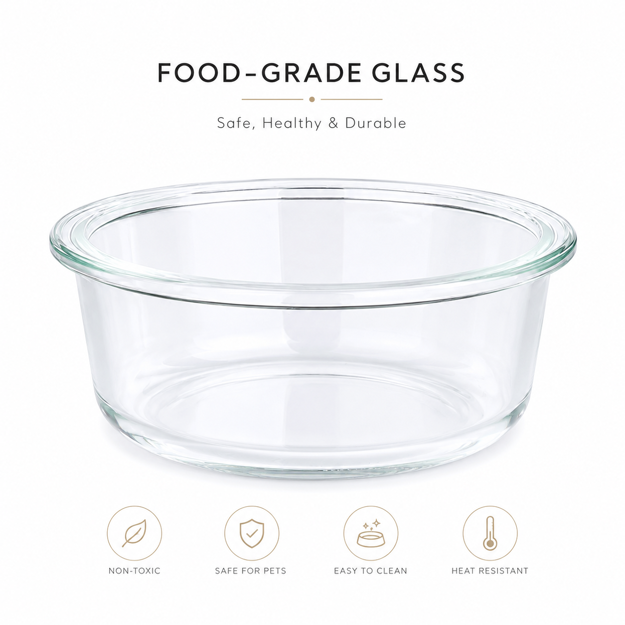 Elevated Neck Support Pet Bowl