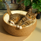 Eco-Friendly Handmade Woven Pet Bed