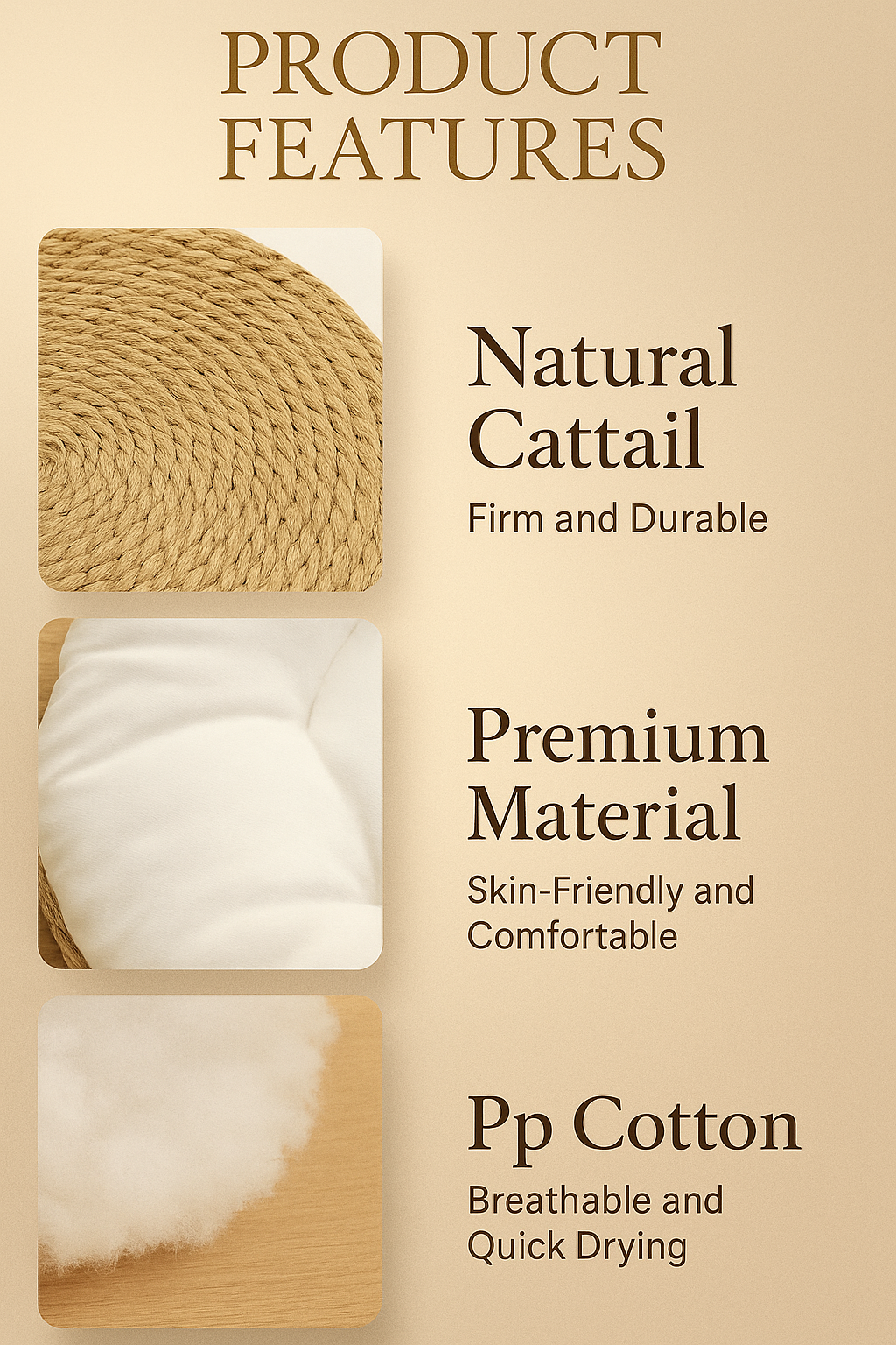 Eco-Friendly Handmade Woven Pet Bed